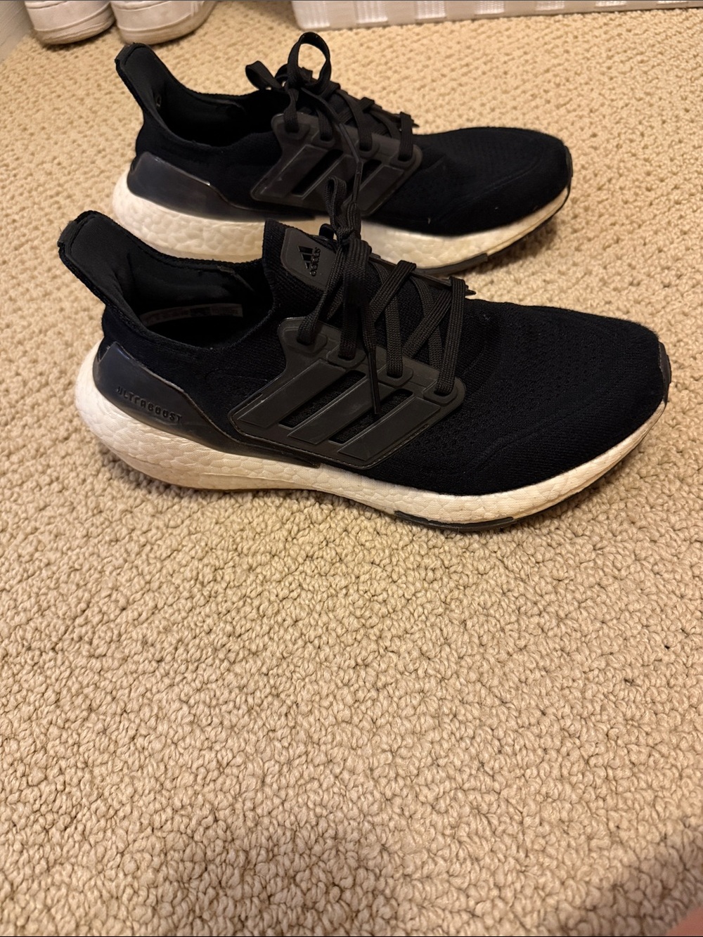 Adidas women’s Ultraboost Black Running Shoes